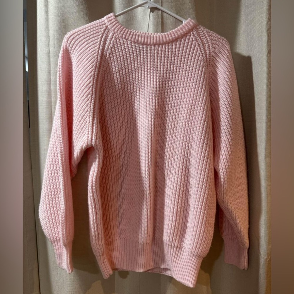 Partners Mervyns pink sweater women’s size medium